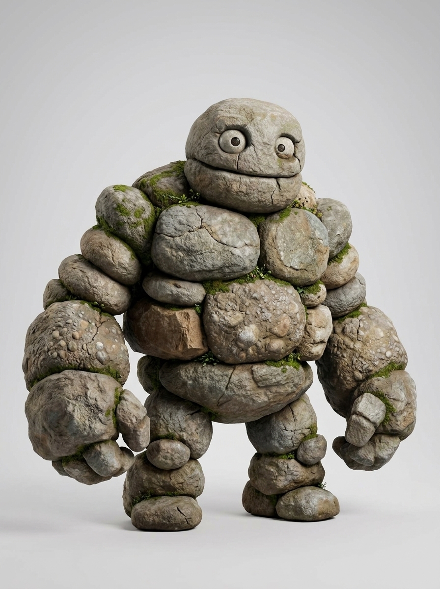 Gólem de Piedra y Musgo