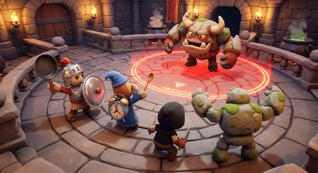 Pans & Dungeons Boss Arena Concept